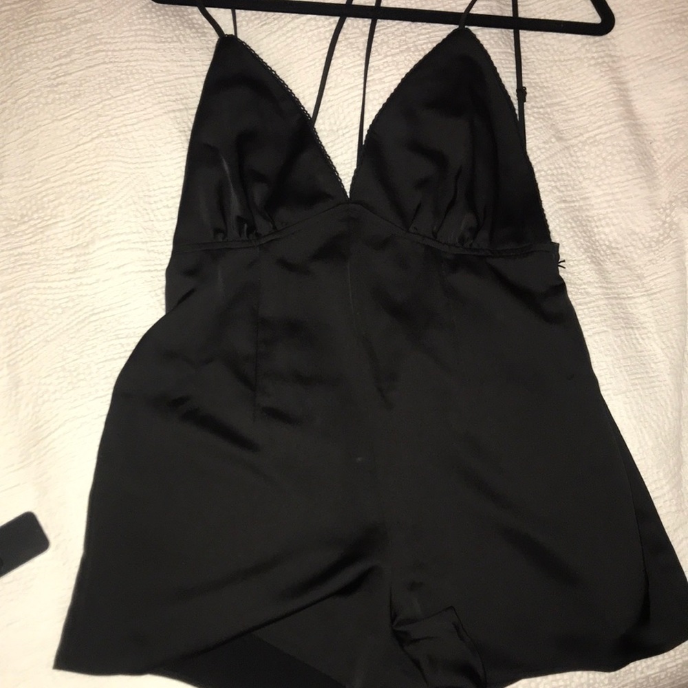 Revolve By the Way Romper in Black